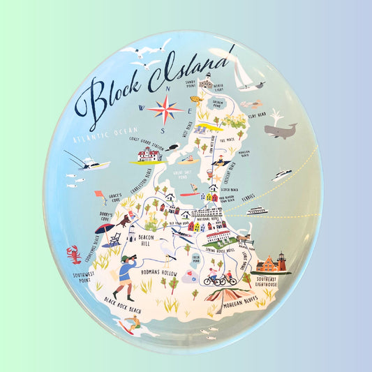 Block Island Large Serving Platter