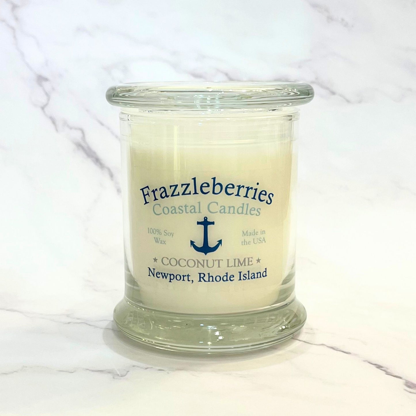 Frazzleberries Coconut Lime Soy Candle