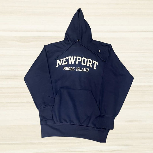 Newport, RI Comfort Fleece Hoodie, Navy Heather