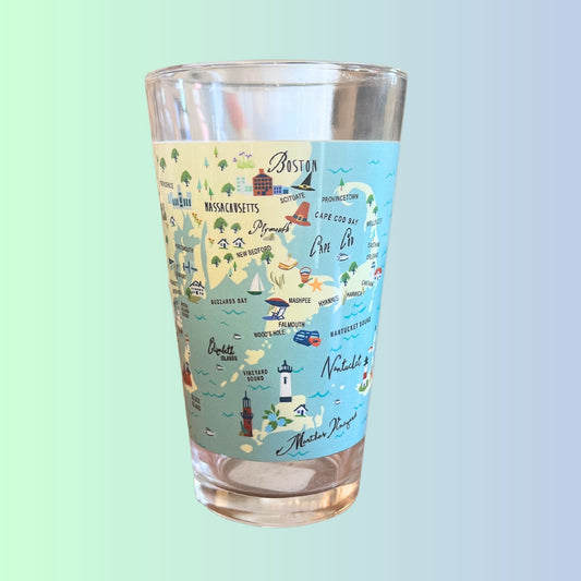 Northern Shores Pint Glass