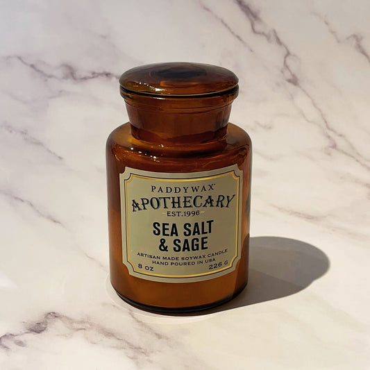 Sea Salt & Sage Apothecary Candle