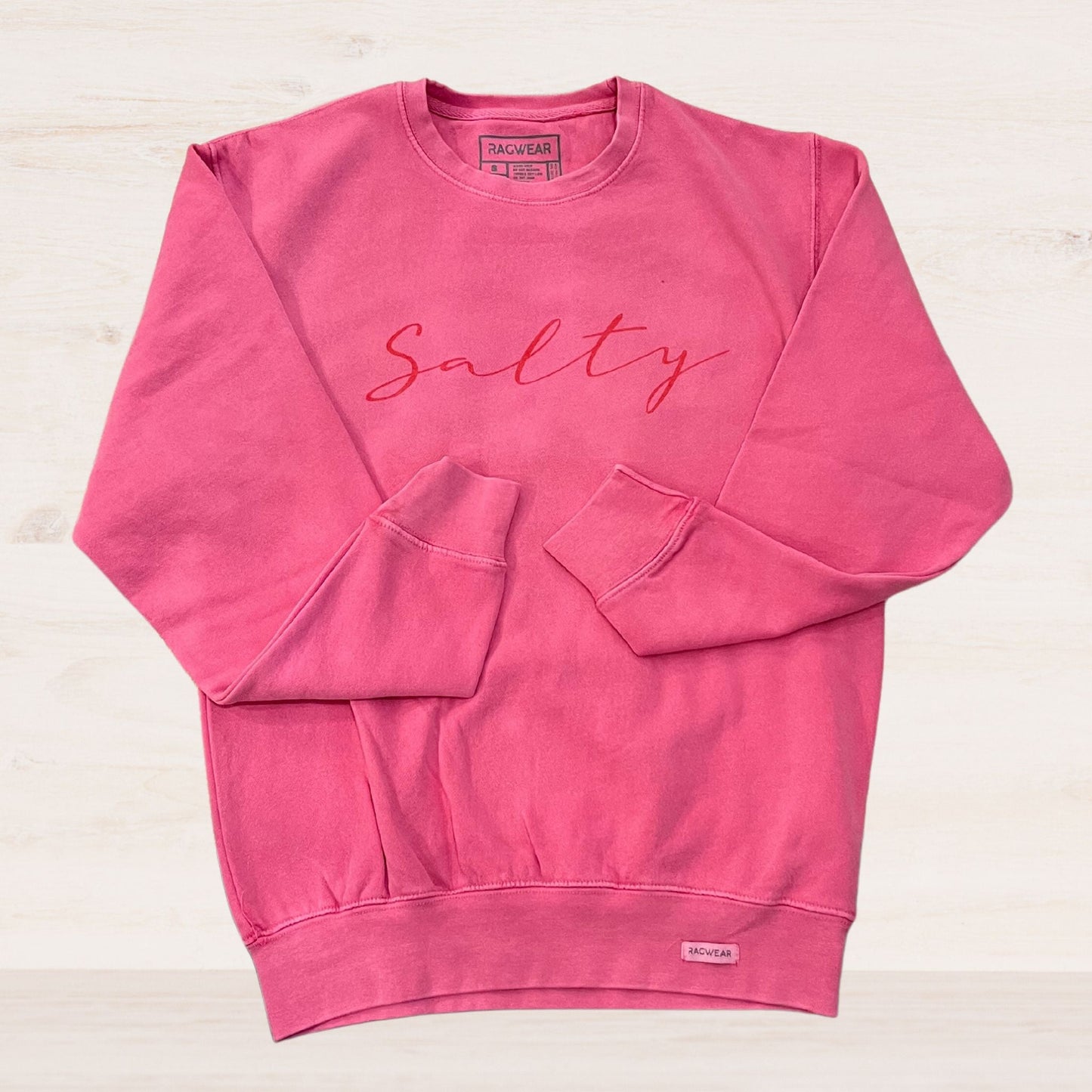 Salty Script Sweatshirt - JUNIORS