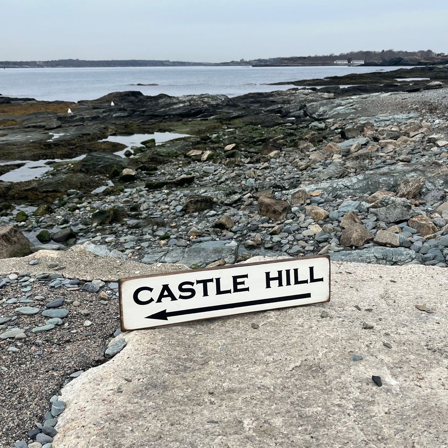 Castle Hill Arrow Sign, Left and Right