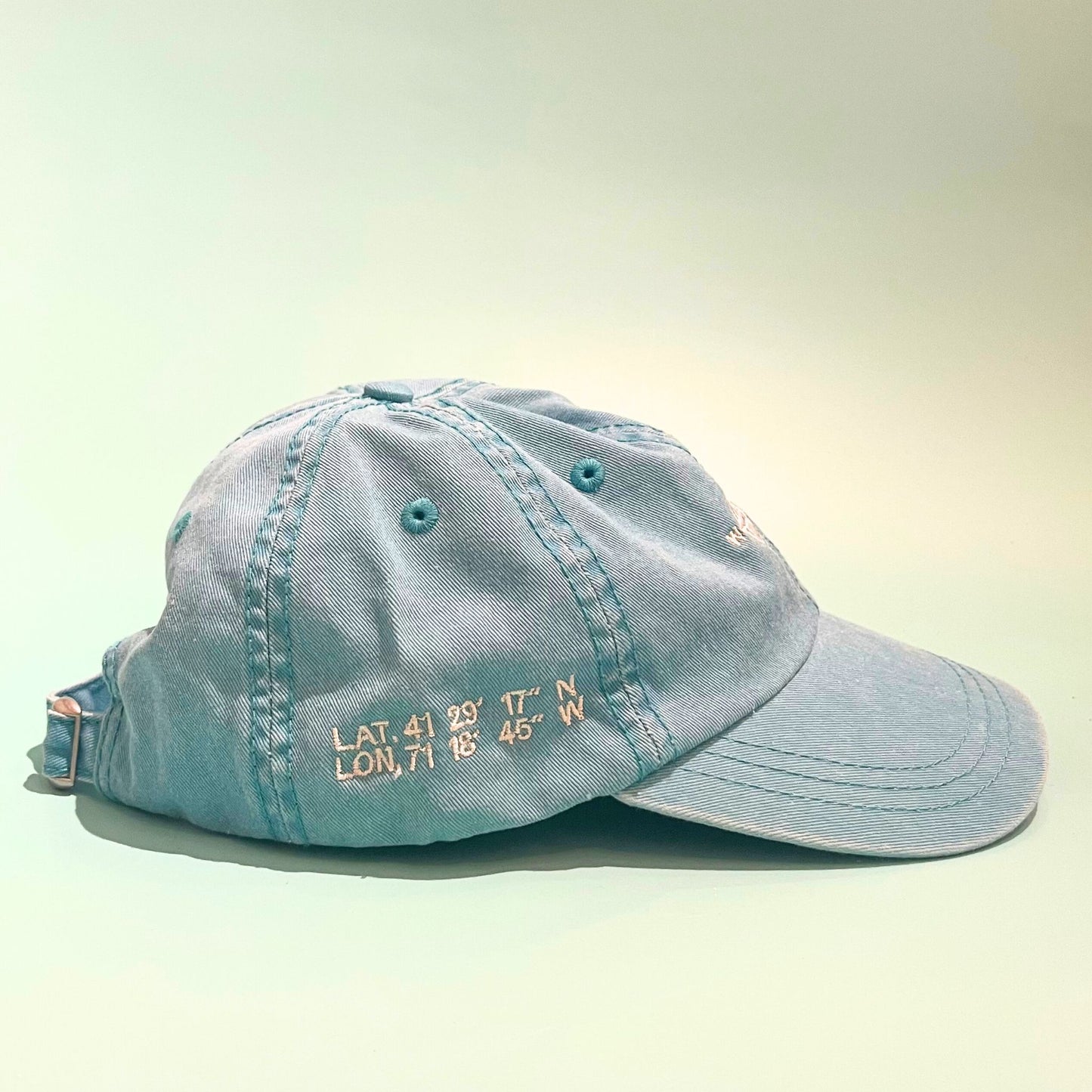 Newport Compass Hat Aqua