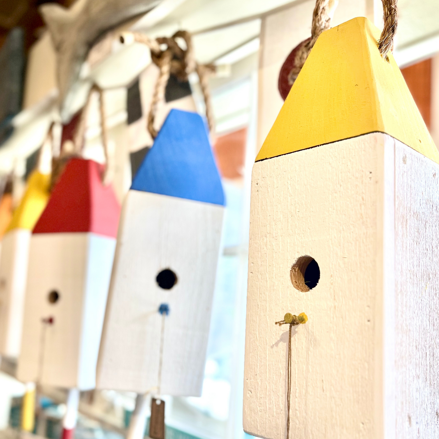 Handcrafted Buoy Bird House