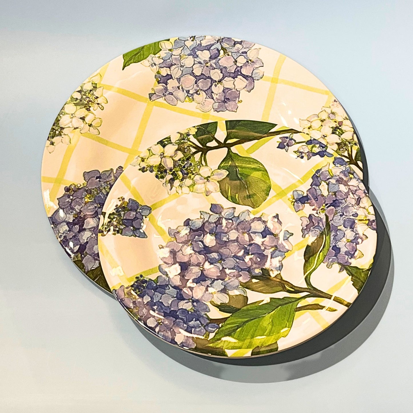 Hydrangea Bamboo Dinner Plate