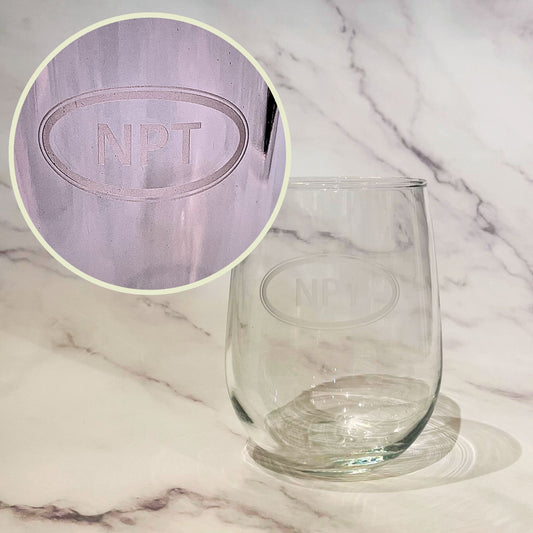 Newport NPT Stemless Wine Glass