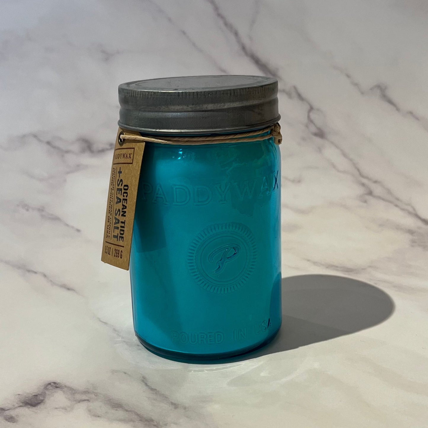 Ocean Tide & Sea Salt Aqua Large Soy Candle