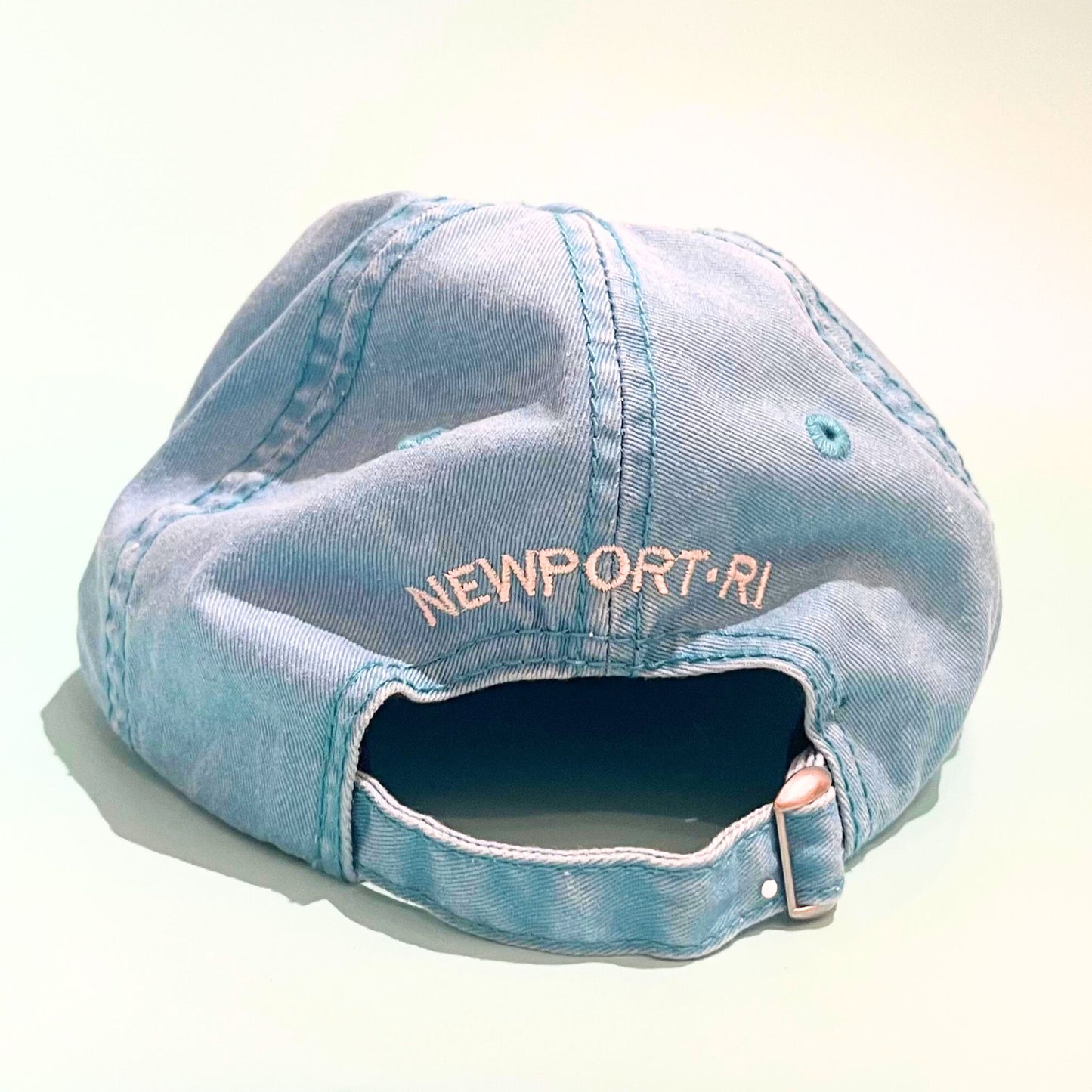 Newport Compass Hat Aqua