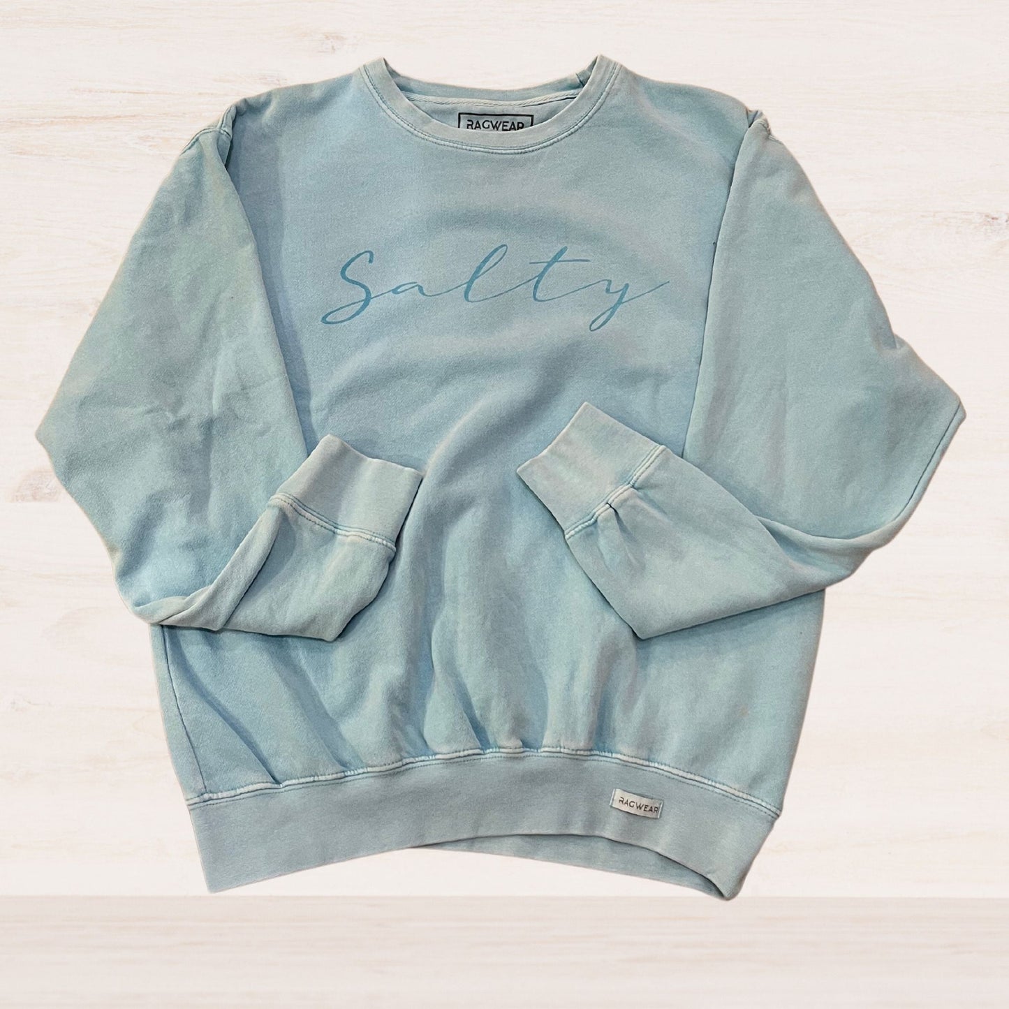 Salty Script Sweatshirt - JUNIORS