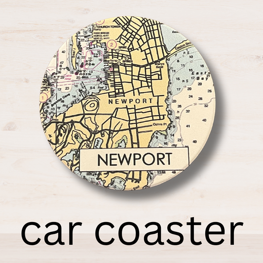 Newport, RI Car Coaster