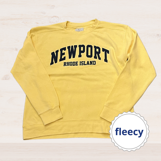 Newport Soft Fleece Crewneck Sweatshirt - Butter