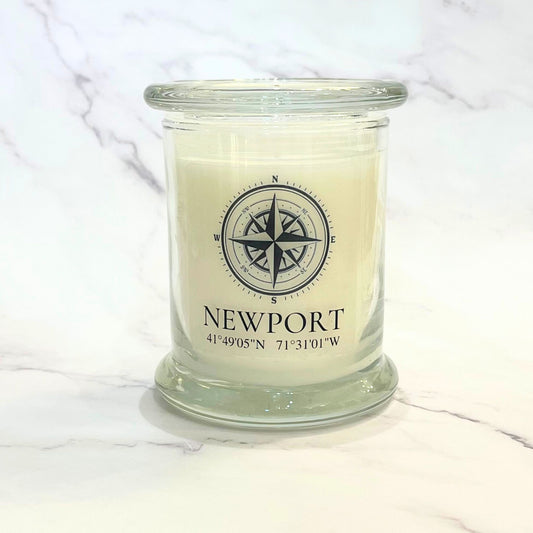 Frazzleberries Compass Rose Soy Candle