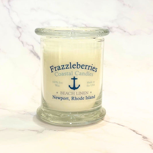 Frazzleberries Beach Linen Soy Candle