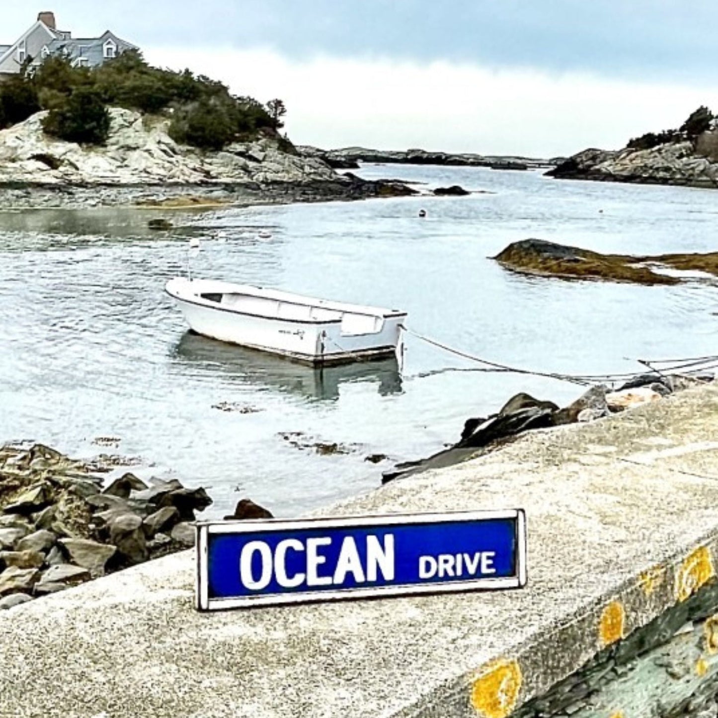 Ocean Drive Street Sign