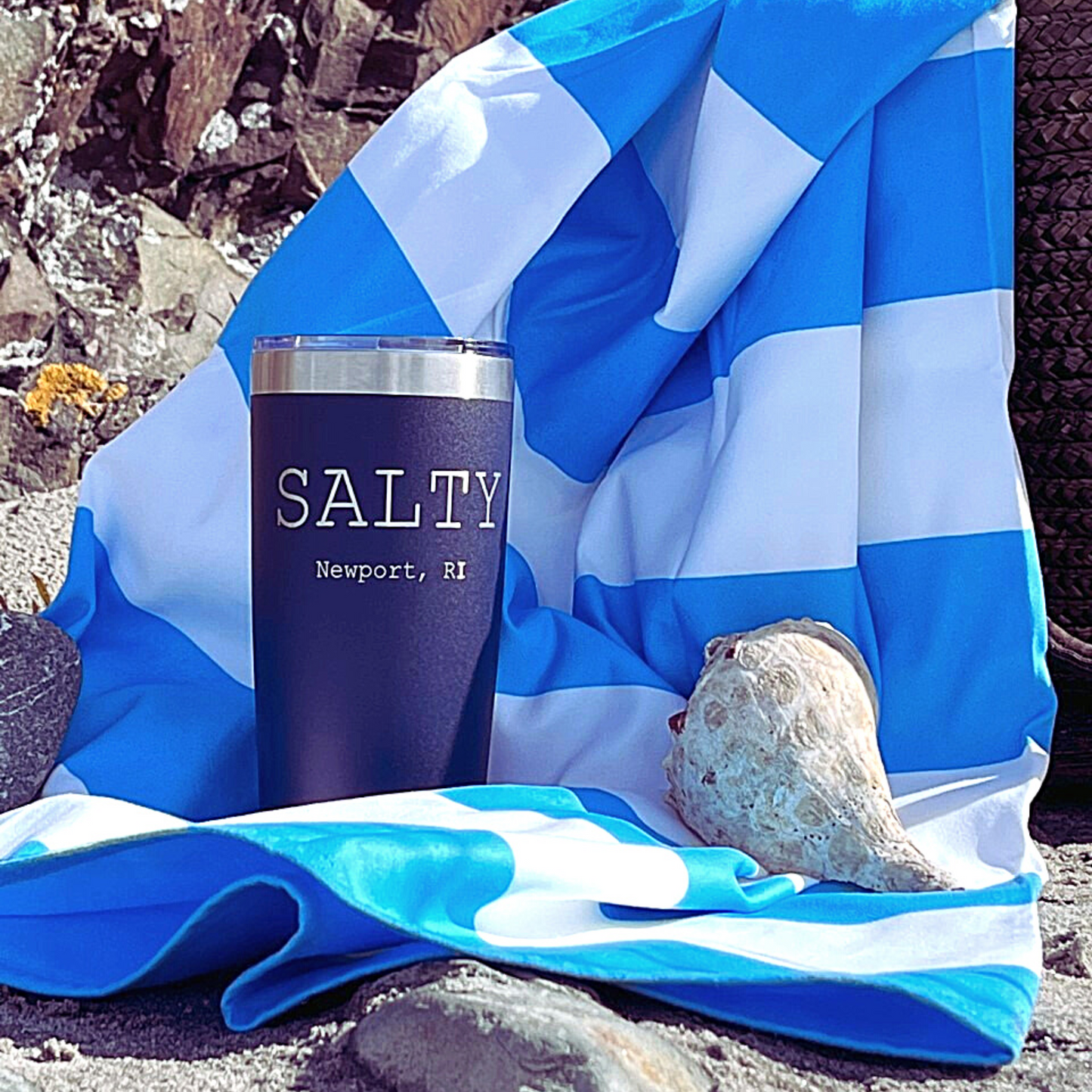 SALTY Newport, RI Insulated Tumbler